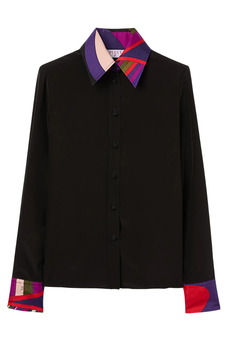 Crepe De Chine Shirt-PUCCI-Boyds Philadelphia