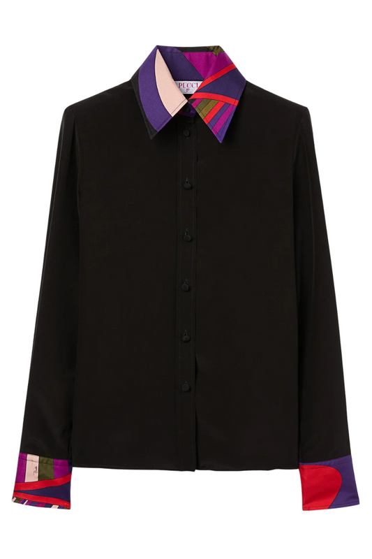 Crepe De Chine Shirt-PUCCI-Boyds Philadelphia