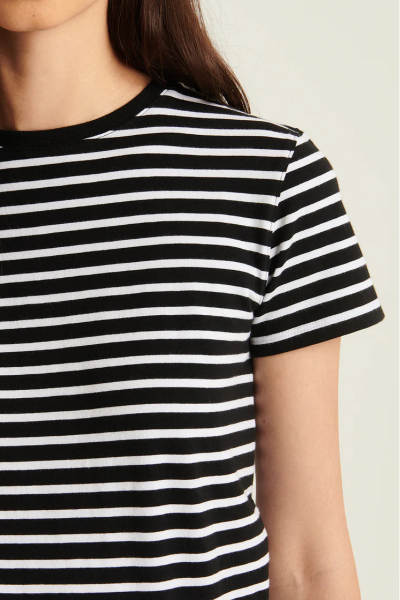 Stretch Slim Striped T-Shirt-Patrick Assaraf-Boyds Philadelphia
