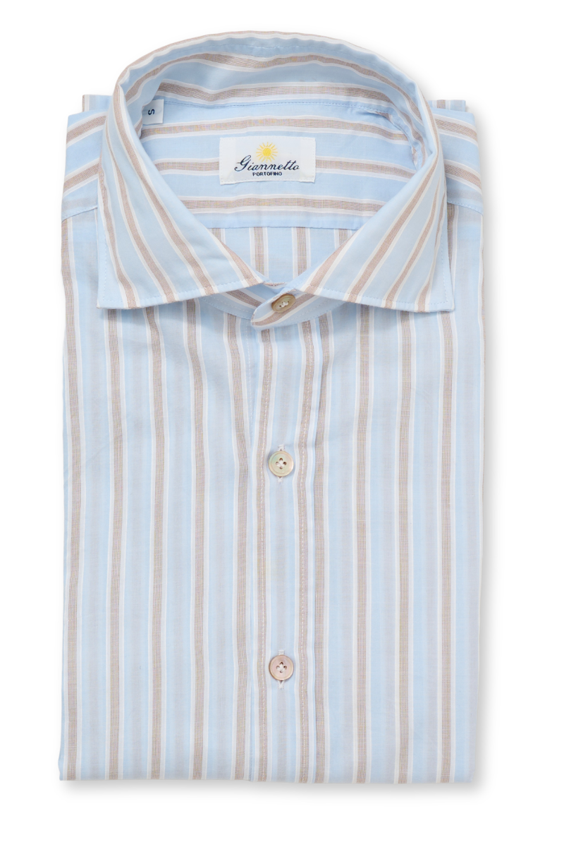 Stripe Shirt-Giannetto Portofino-Boyds Philadelphia