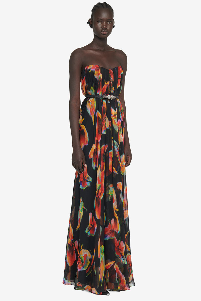 Bustier Evening Dress-Alexander McQueen-Boyds Philadelphia