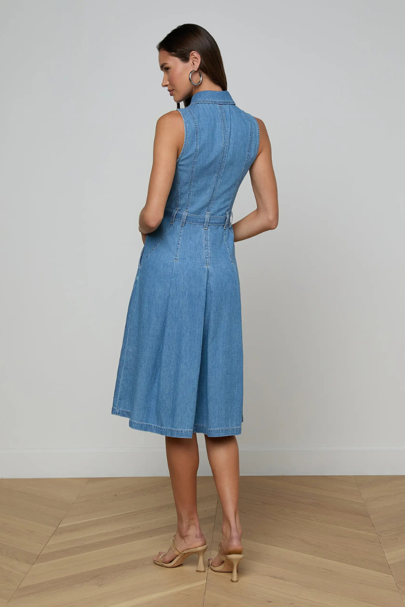 Kieran Shirt Dress-L'AGENCE-Boyds Philadelphia