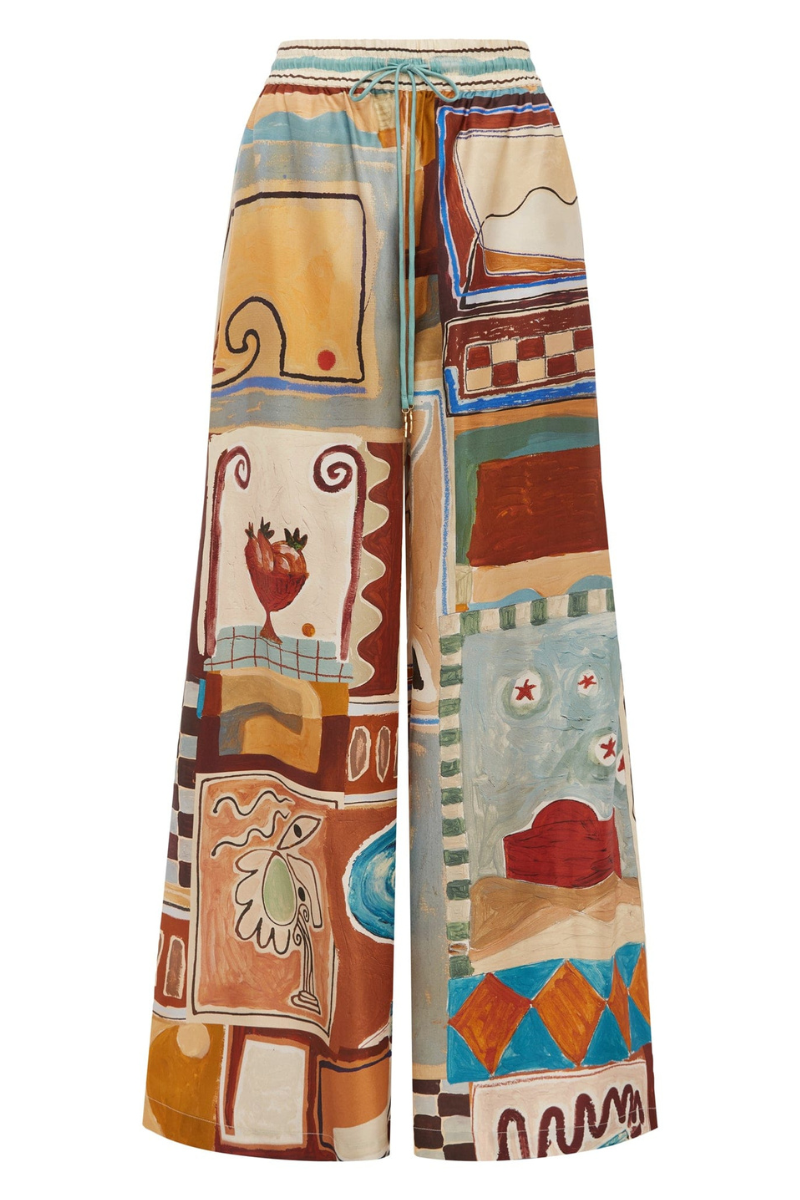 Michelle Silk Pant-ALEMAIS-Boyds Philadelphia