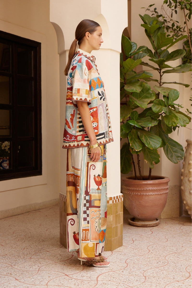 Michelle Silk Pant-ALEMAIS-Boyds Philadelphia