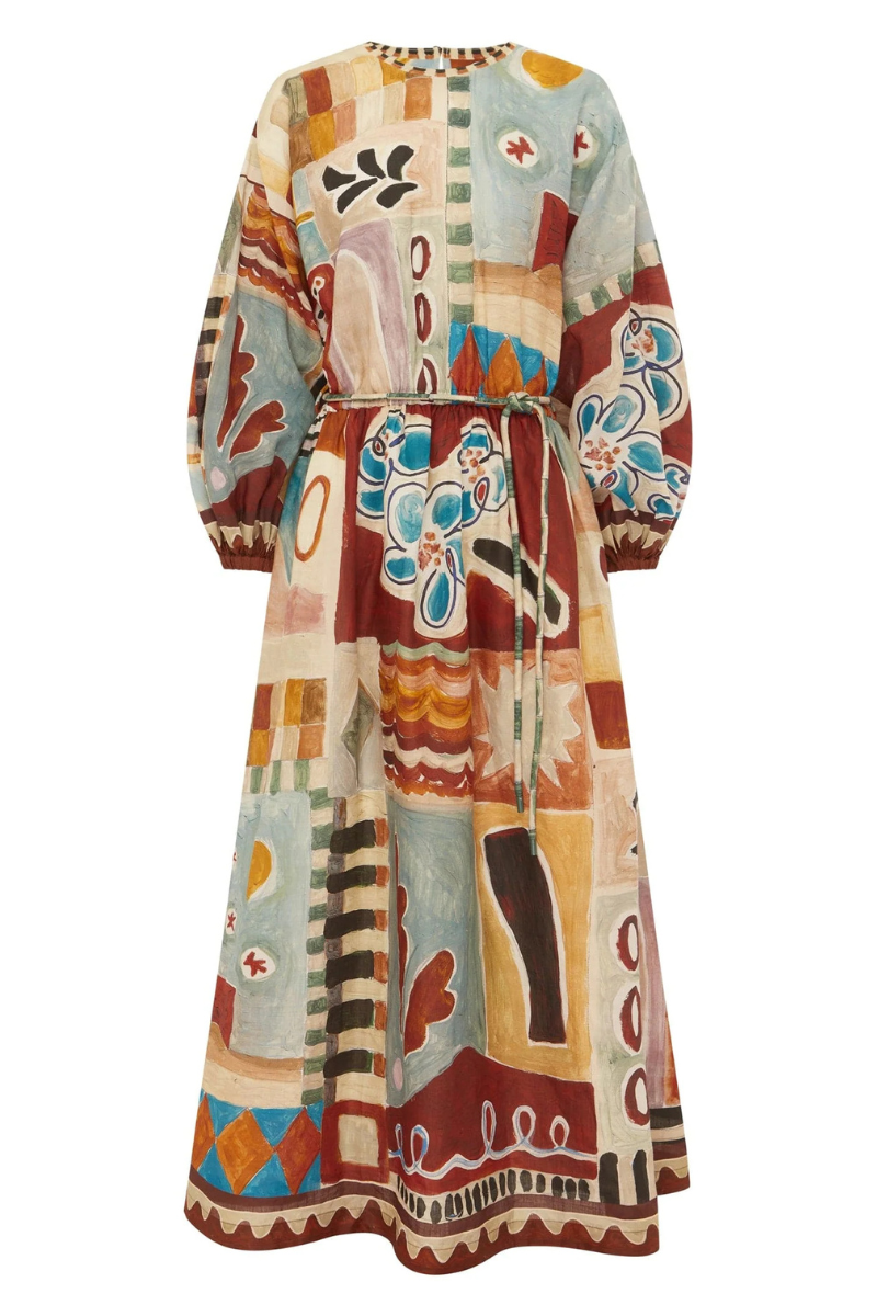 Michelle Midi Dress-ALEMAIS-Boyds Philadelphia