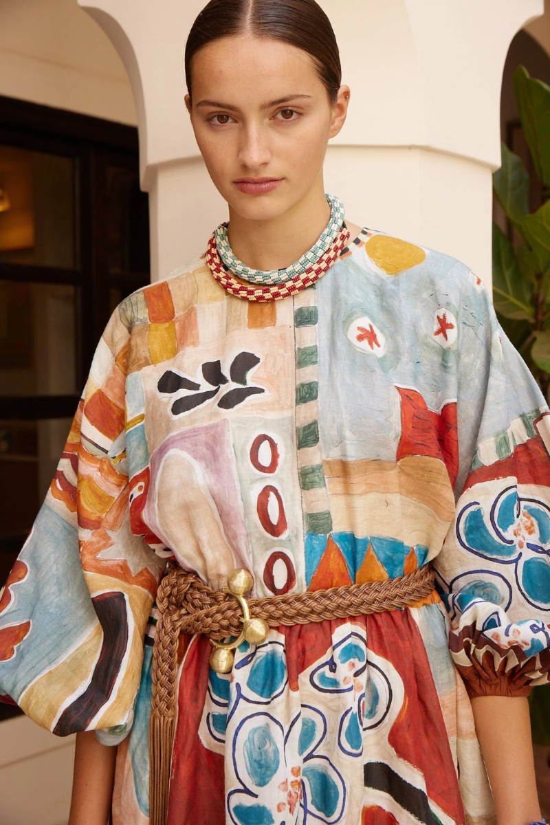 Michelle Midi Dress-ALEMAIS-Boyds Philadelphia