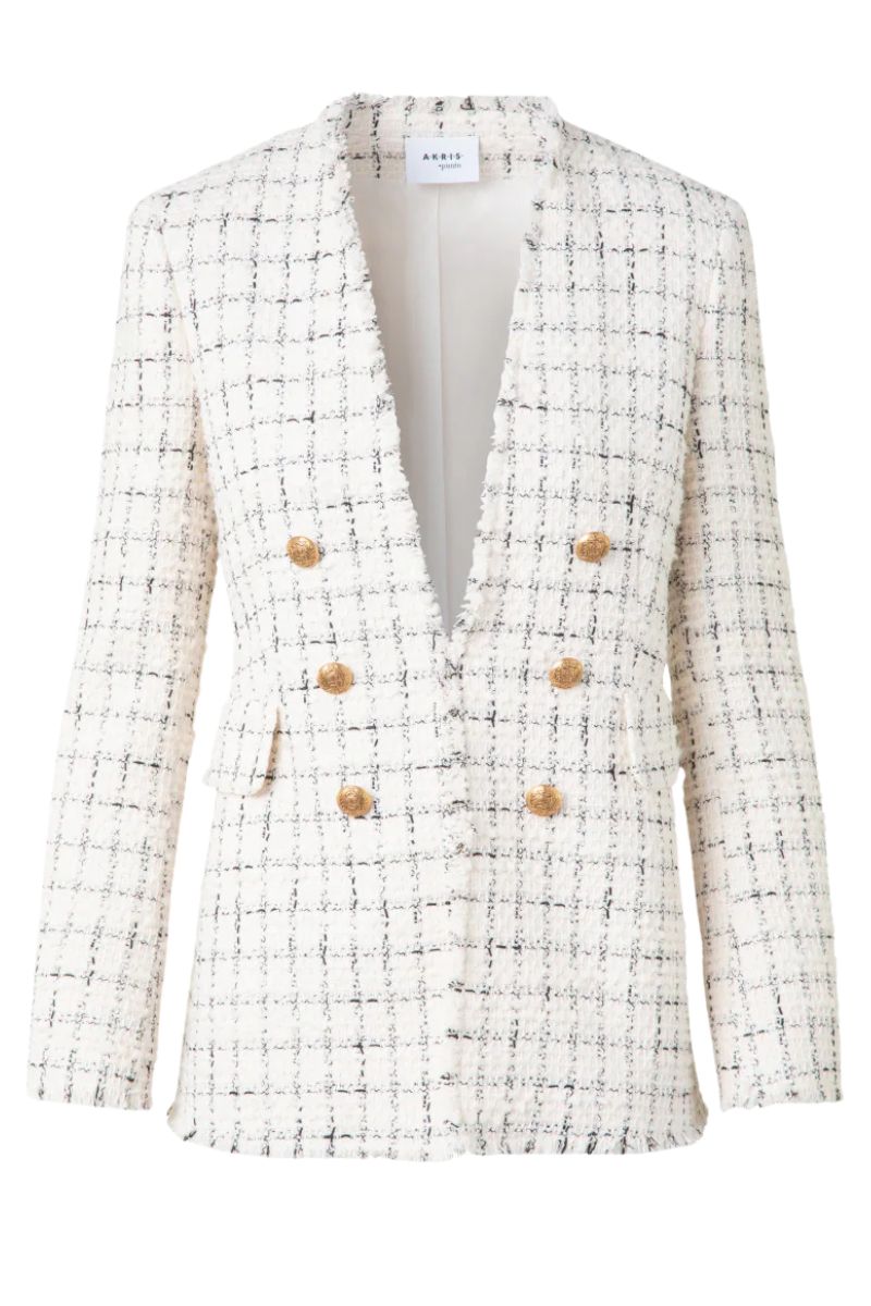 Chunky Tweed Jacket-Akris Punto-Boyds Philadelphia