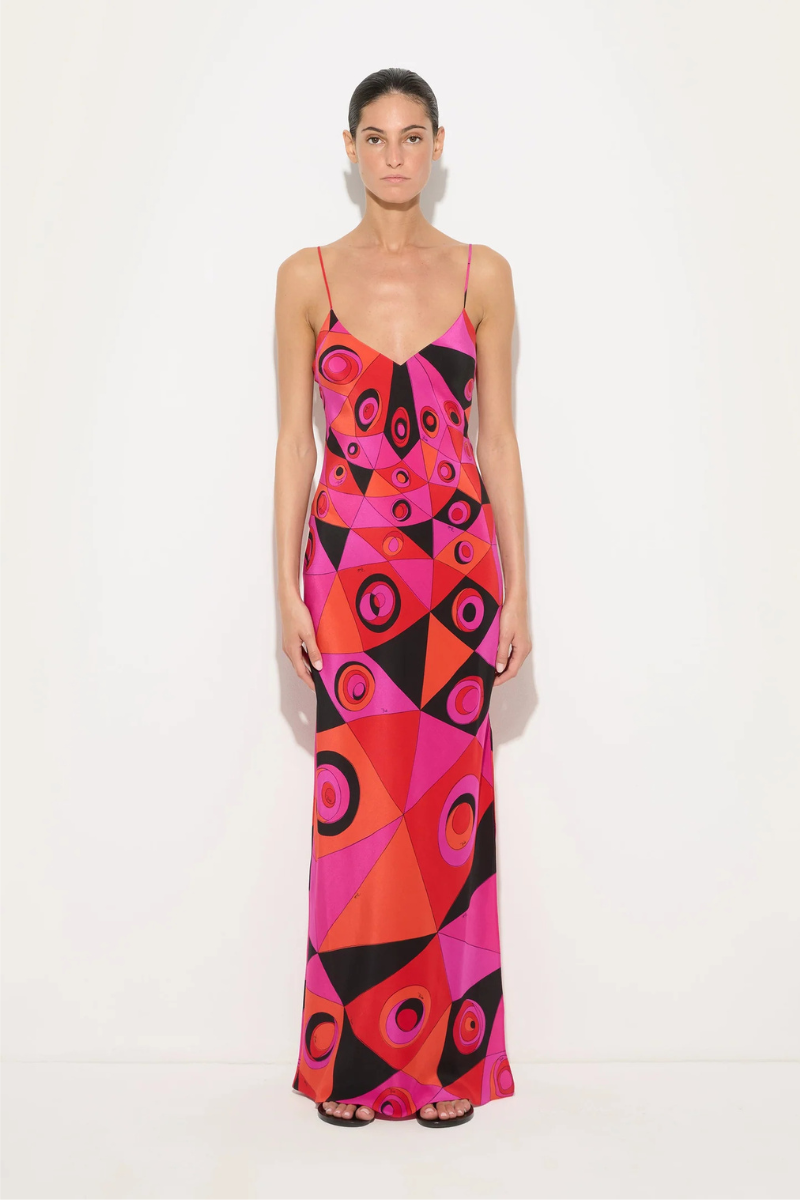 Occhi Print Silk Dress by PUCCI Occhi Print Silk Dress by PUCCI