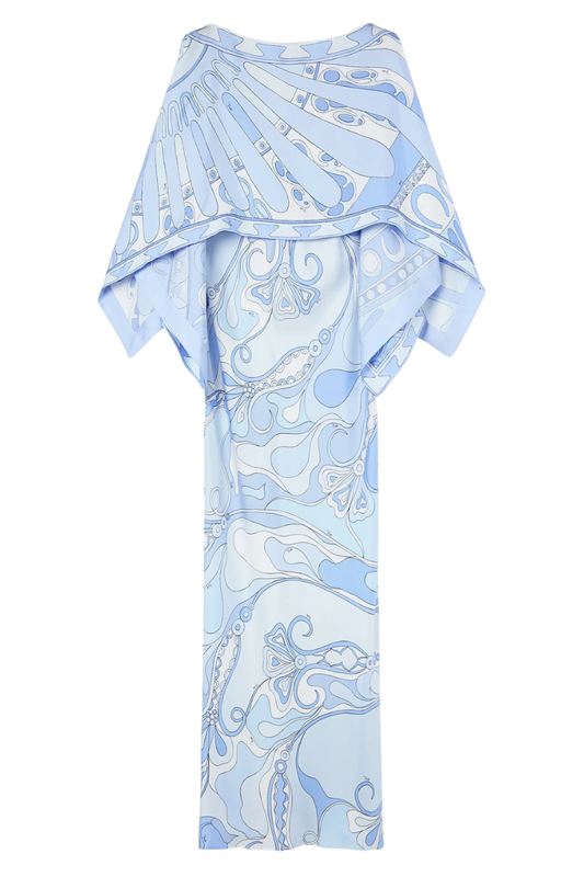 Orchidee & Soleil Print Dress-PUCCI-Boyds Philadelphia