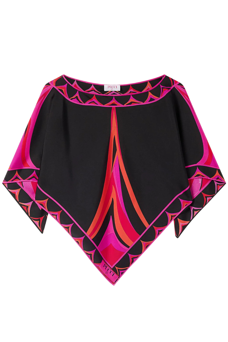 Fari Print Kaftan Top-PUCCI-Boyds Philadelphia