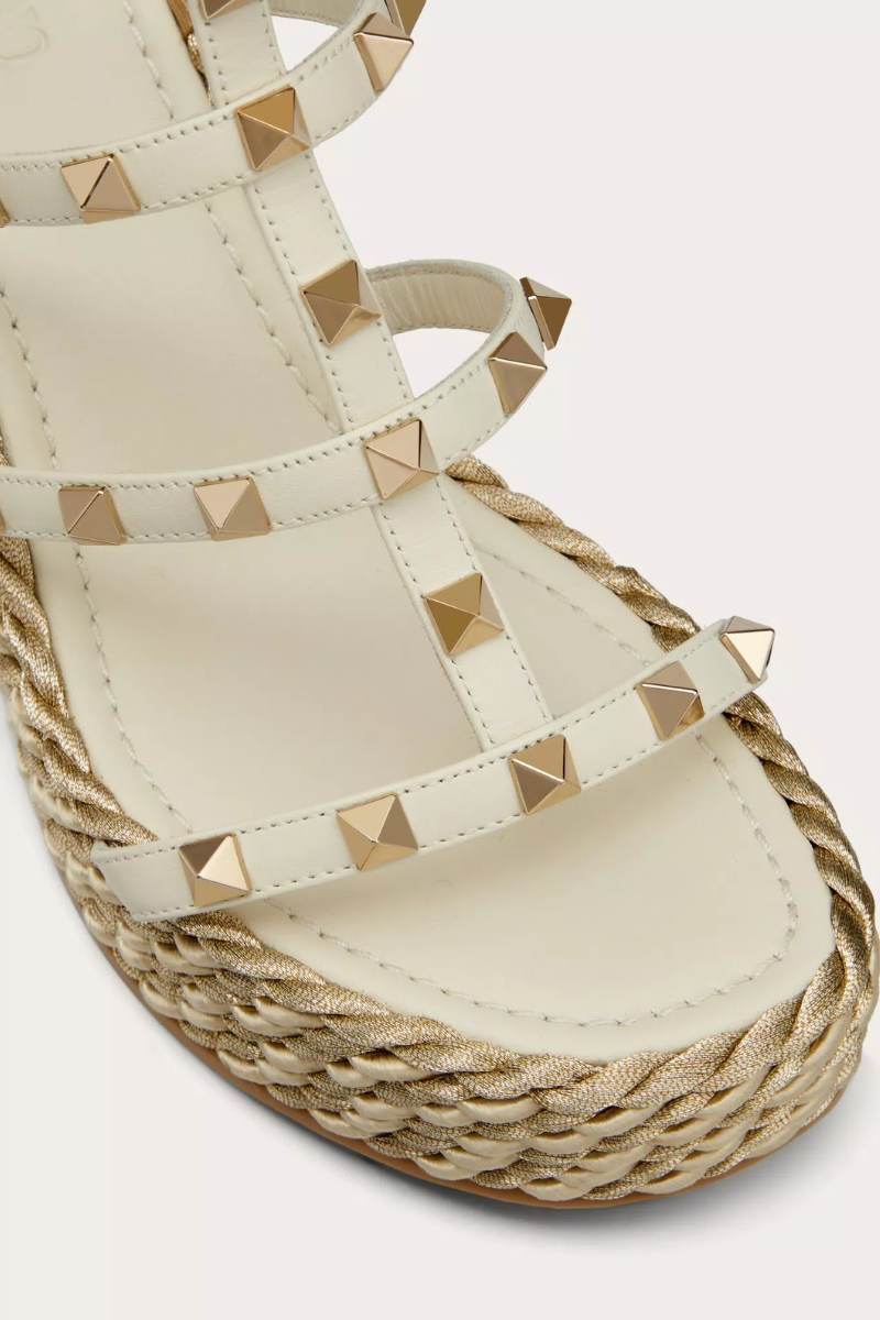 Rockstud Wedge Sandals-VALENTINO Garavani-Boyds Philadelphia