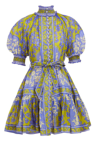 Raie Lantern Mini Dress-ZIMMERMANN-Boyds Philadelphia