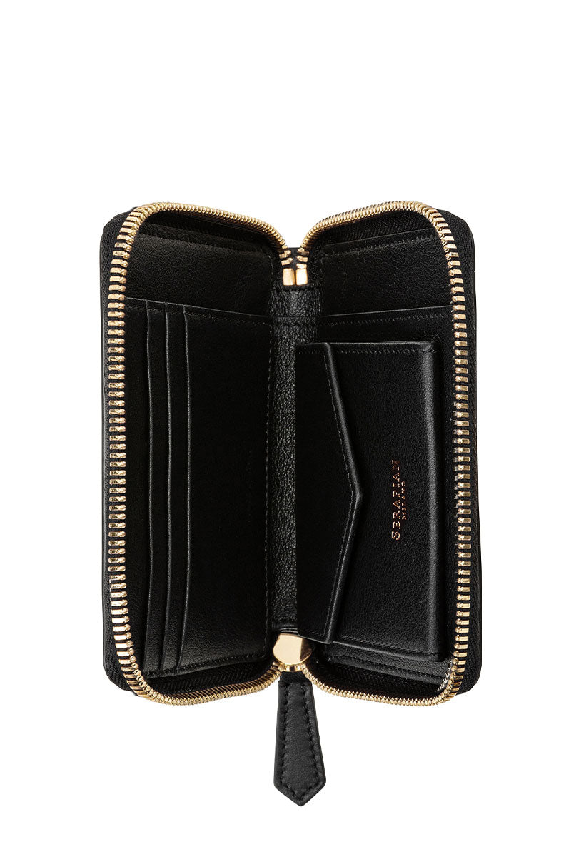 Mini Zip Wallet-Serapian-Boyds Philadelphia