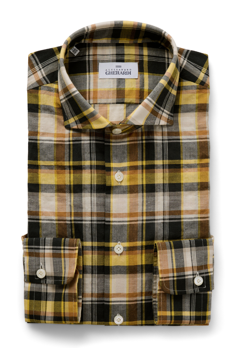 Plaid Sport Shirt-Alessandro Gherardi-Boyds Philadelphia