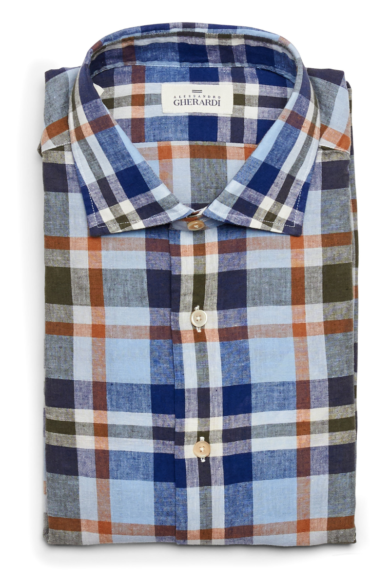 Regent Plaid Shirt-Alessandro Gherardi-Boyds Philadelphia