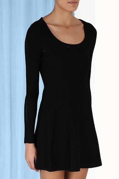Luminosity Knit Panelled Mini Dress-ZIMMERMANN-Boyds Philadelphia