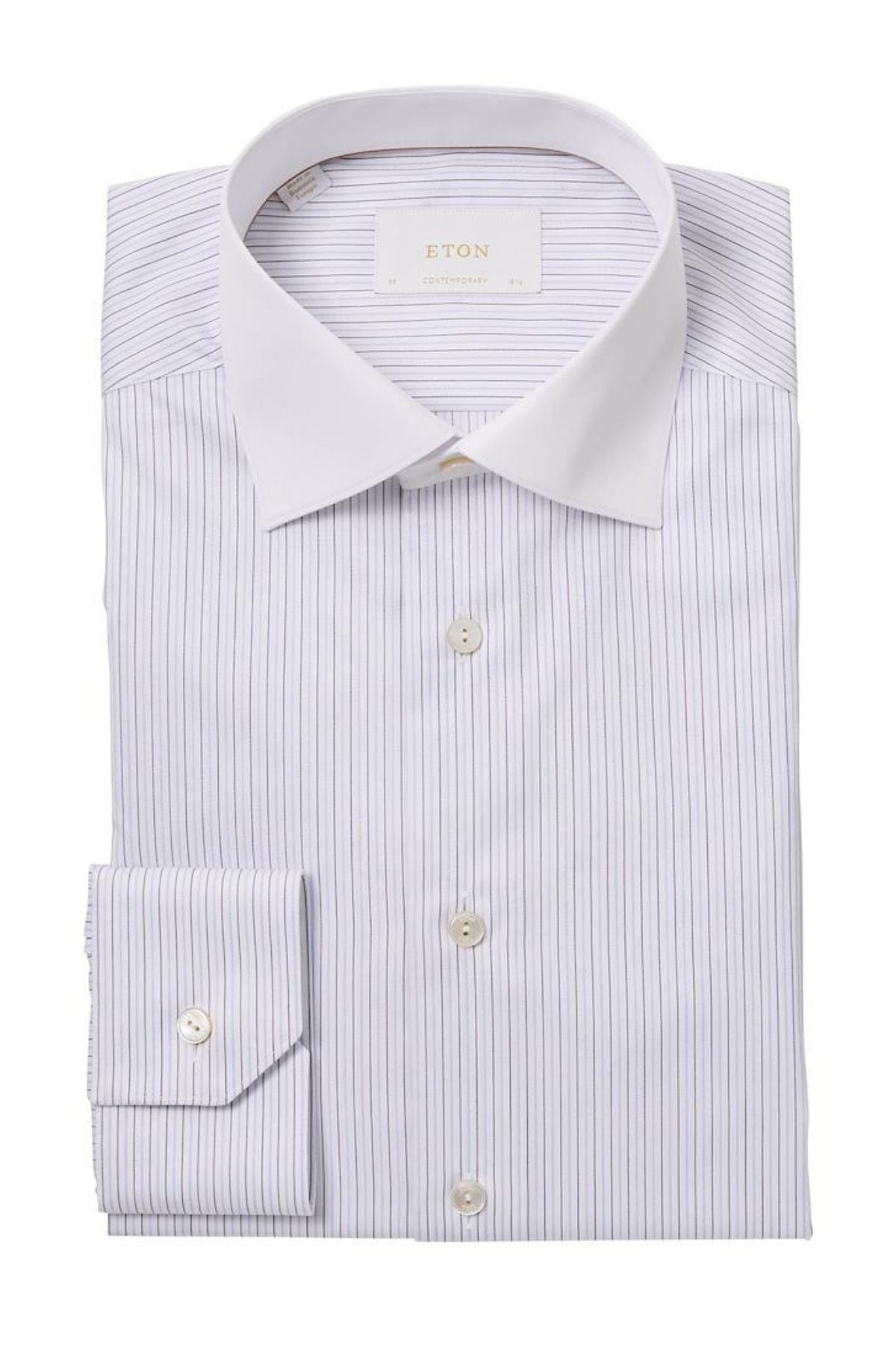 Signature Contemporary Fit Twill Shirt-Eton-Boyds Philadelphia
