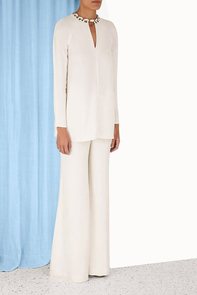 Chain Embellished Tunic Top-ZIMMERMANN-Boyds Philadelphia