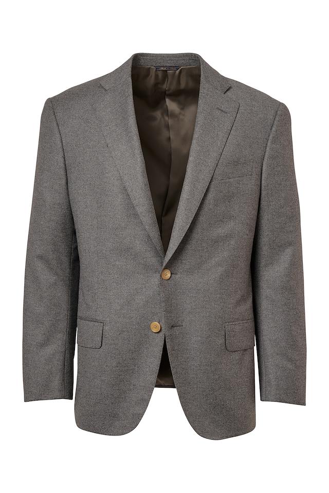 Grey Notched Lapel Blazer-Scuderi-Boyds Philadelphia