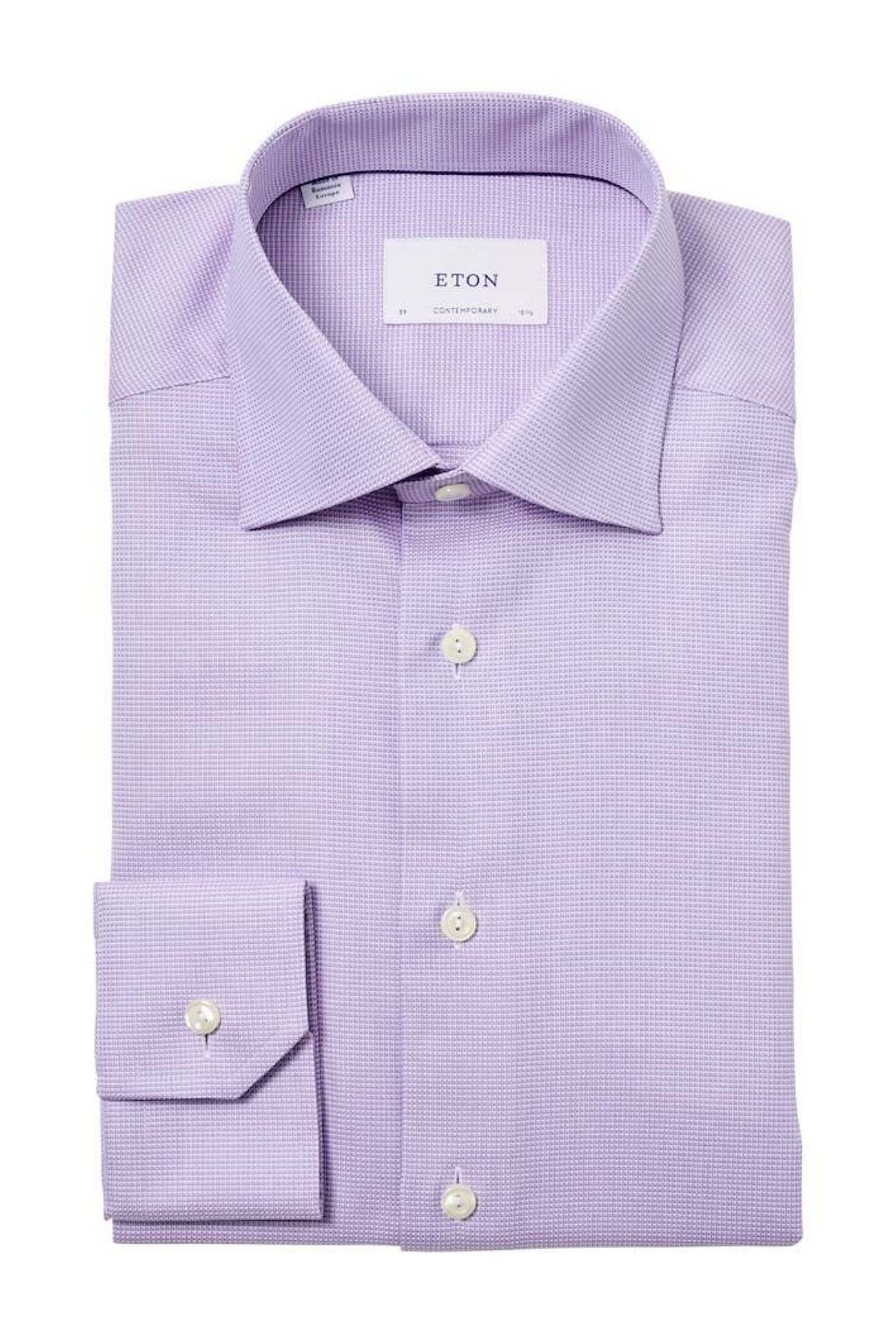 Signature Contemporary Fit Twill Shirt-Eton-Boyds Philadelphia