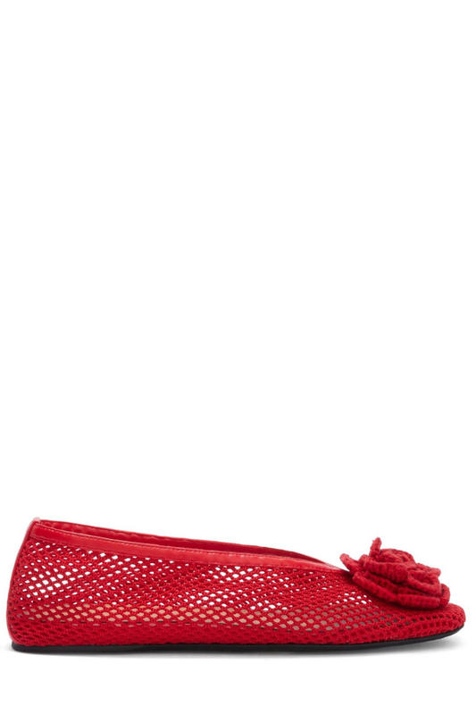 Jenny Ballerina Mesh Flat-GANNI-Boyds Philadelphia