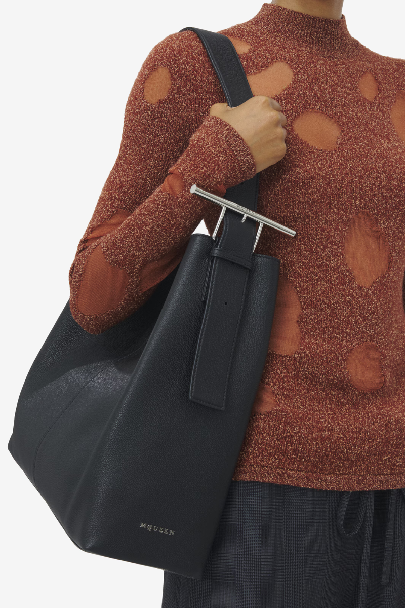 T-Bar Sling Shoulder Bag-Alexander McQueen-Boyds Philadelphia