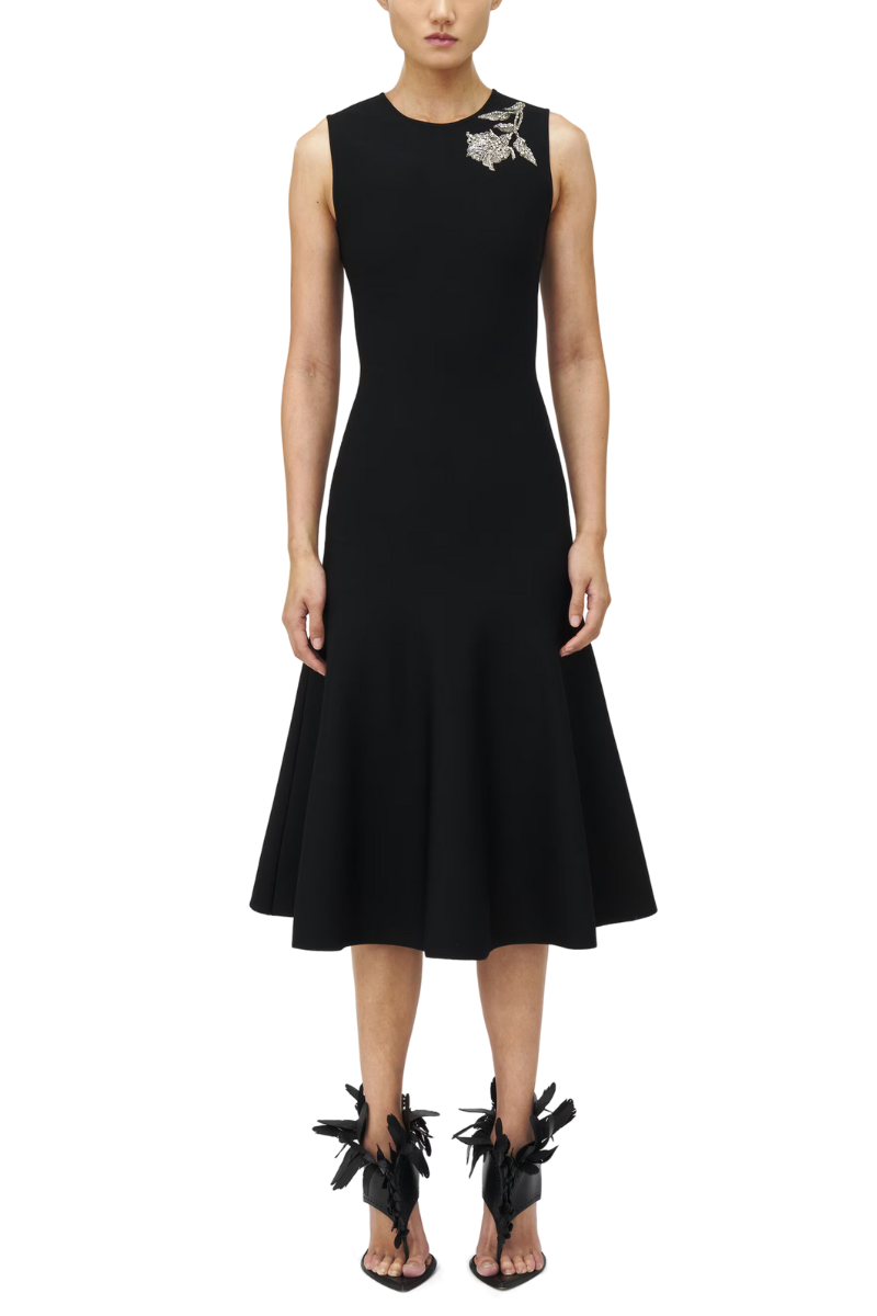 Banshee Embroidered Knit Dress-Alexander McQueen-Boyds Philadelphia