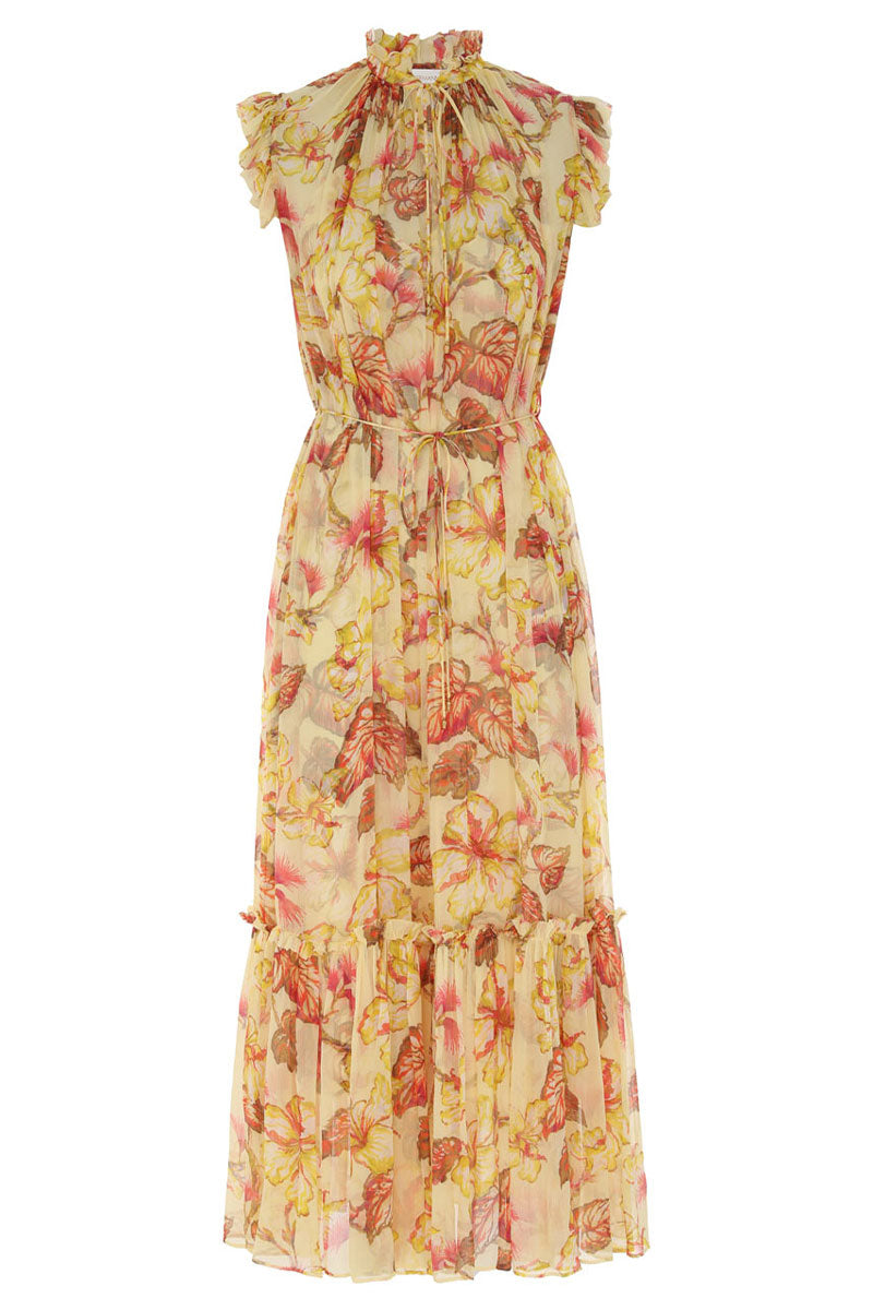 Matchmaker Flutter Midi Dress-ZIMMERMANN-Boyds Philadelphia