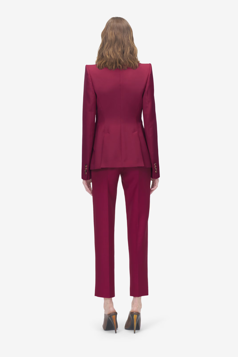 Raspberry Pantsuit-Alexander McQueen-Boyds Philadelphia