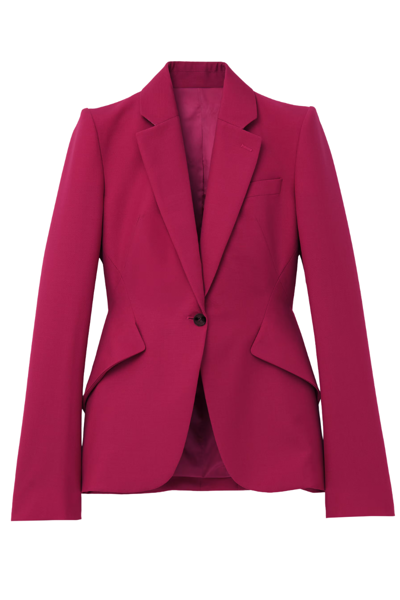 Raspberry Pantsuit-Alexander McQueen-Boyds Philadelphia
