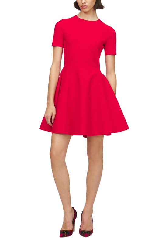 Fit And Flare Mini Dress-Alexander McQueen-Boyds Philadelphia
