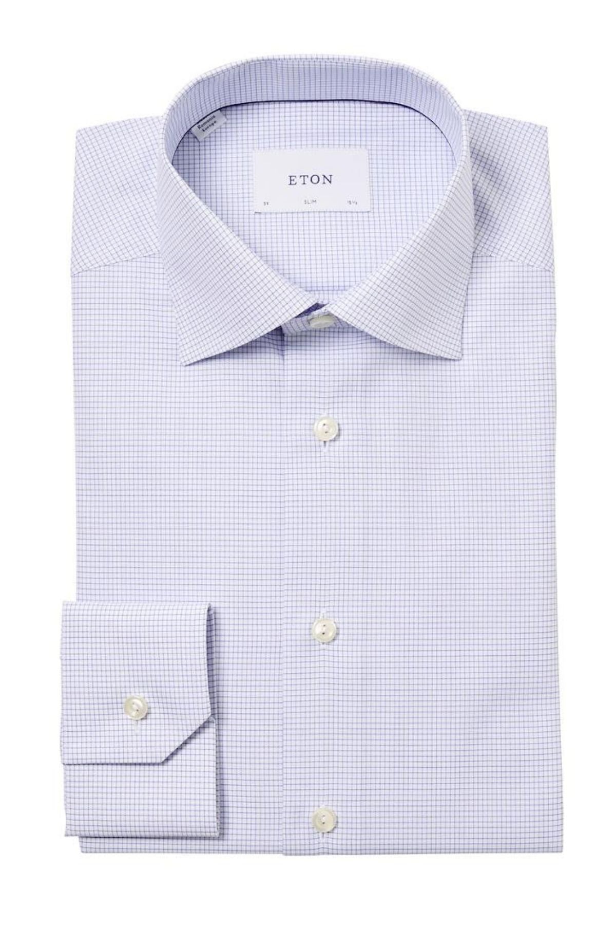Signature Slim Fit Twill Shirt-Eton-Boyds Philadelphia