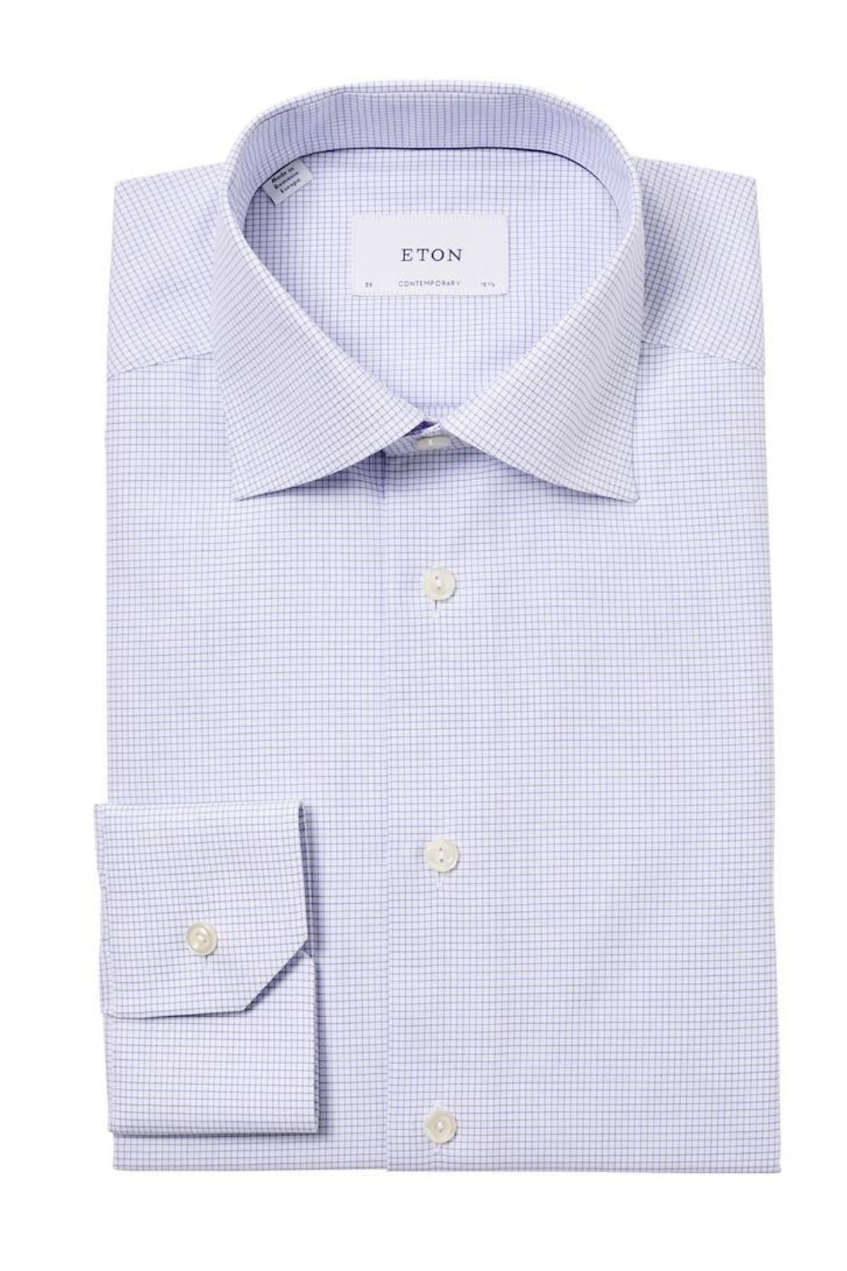 Signature Contemporary Fit Twill Shirt-Eton-Boyds Philadelphia