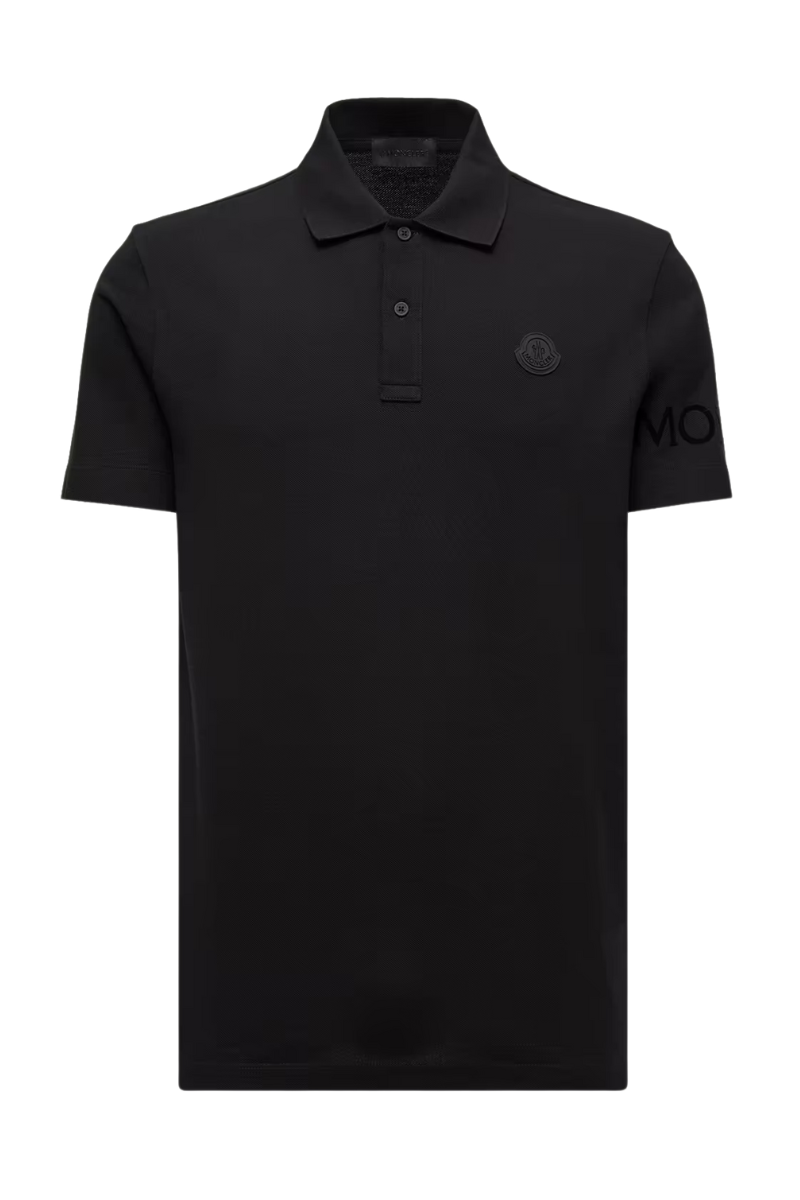 Logo Piquet Polo Shirt-Moncler-Boyds Philadelphia