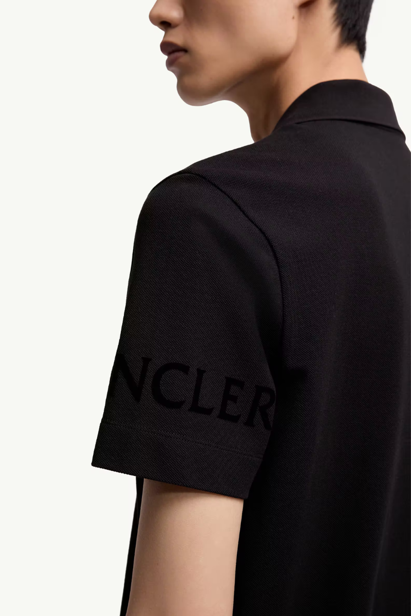 Logo Piquet Polo Shirt-Moncler-Boyds Philadelphia