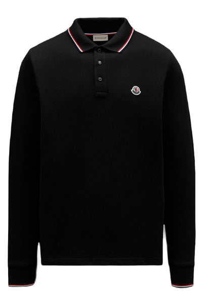 Long Sleeve Polo Shirt-Moncler-Boyds Philadelphia
