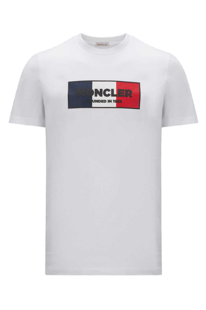 Tricolor Motif T-Shirt-Moncler-Boyds Philadelphia