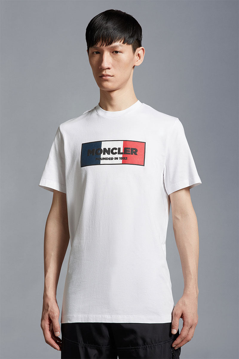 Tricolor Motif T-Shirt-Moncler-Boyds Philadelphia