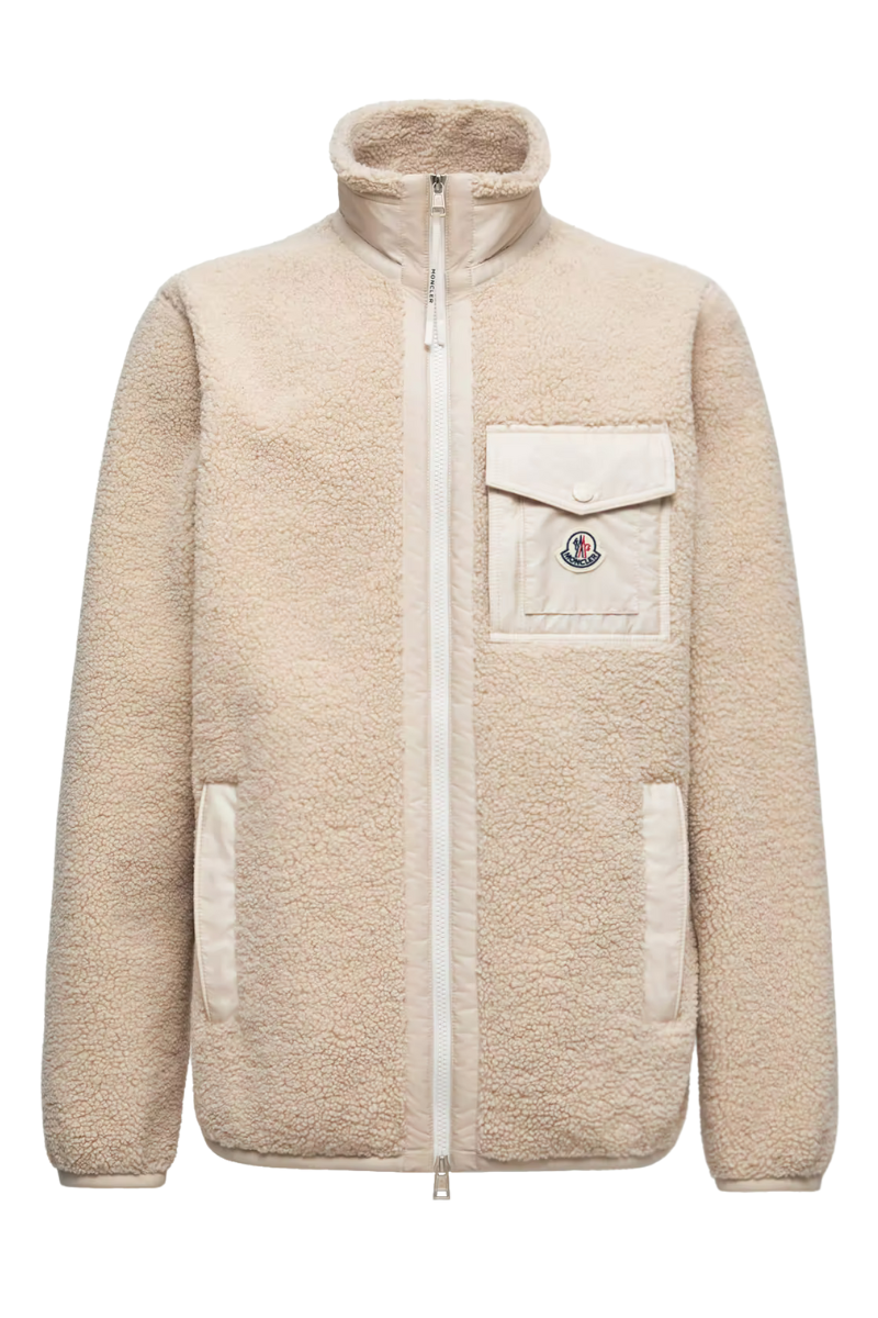 Teddy Zip-Up Sweatshirt-Moncler-Boyds Philadelphia