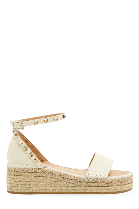 Rockstud Double Flatform Sandal-VALENTINO Garavani-Boyds Philadelphia