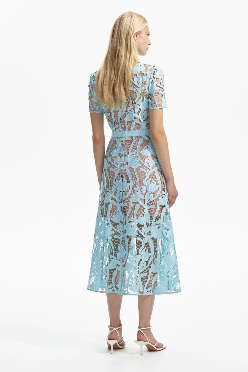 Lace Midi Dress-Self-Portrait-Boyds Philadelphia