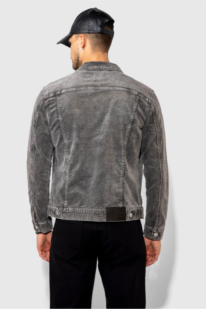 Dean Velvet Vintage Carbon Jacket-MONFRÈRE-Boyds Philadelphia