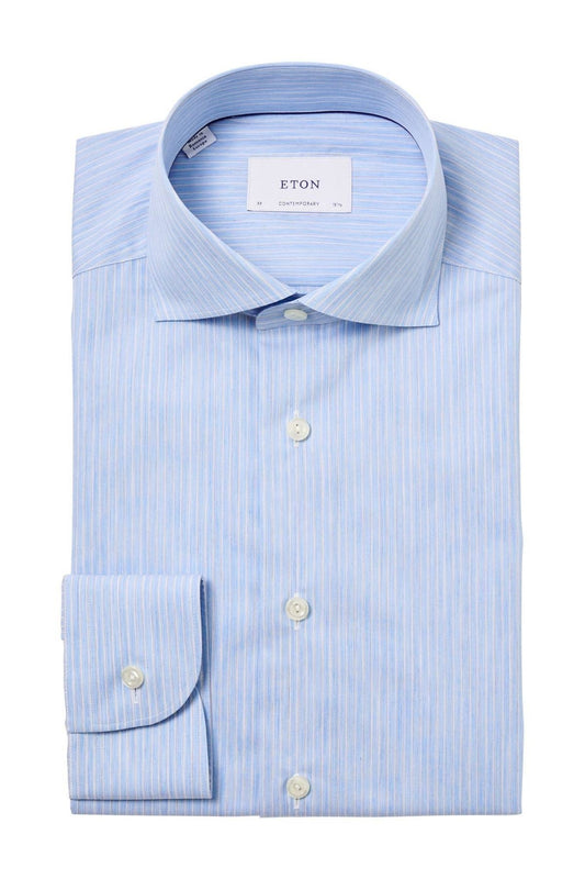 Signature Contemporary Fit Twill Shirt-Eton-Boyds Philadelphia