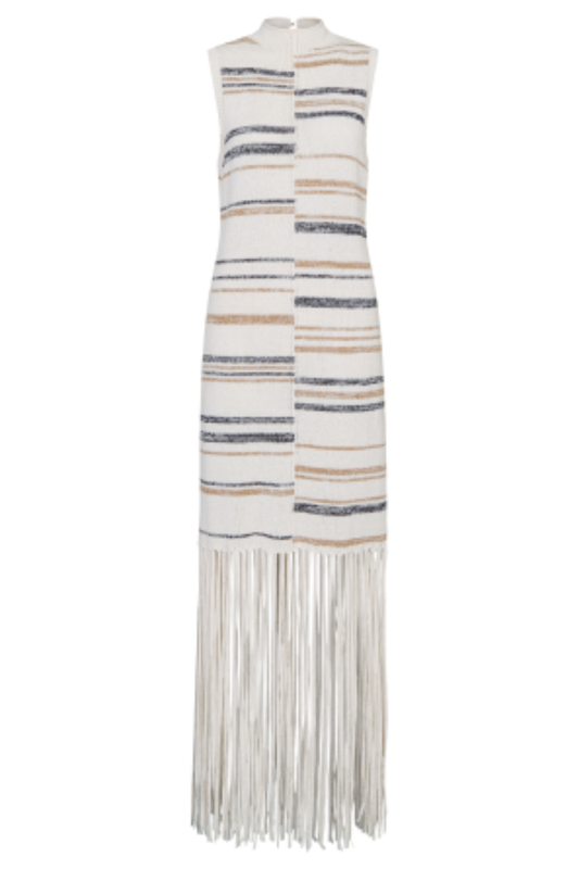 Fringe Sleeveless Dress-TWP-Boyds Philadelphia
