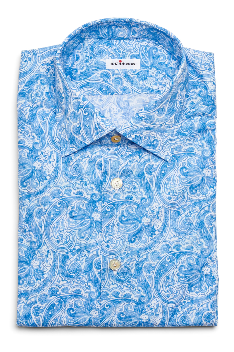 Paisley Sport Shirt-Kiton-Boyds Philadelphia