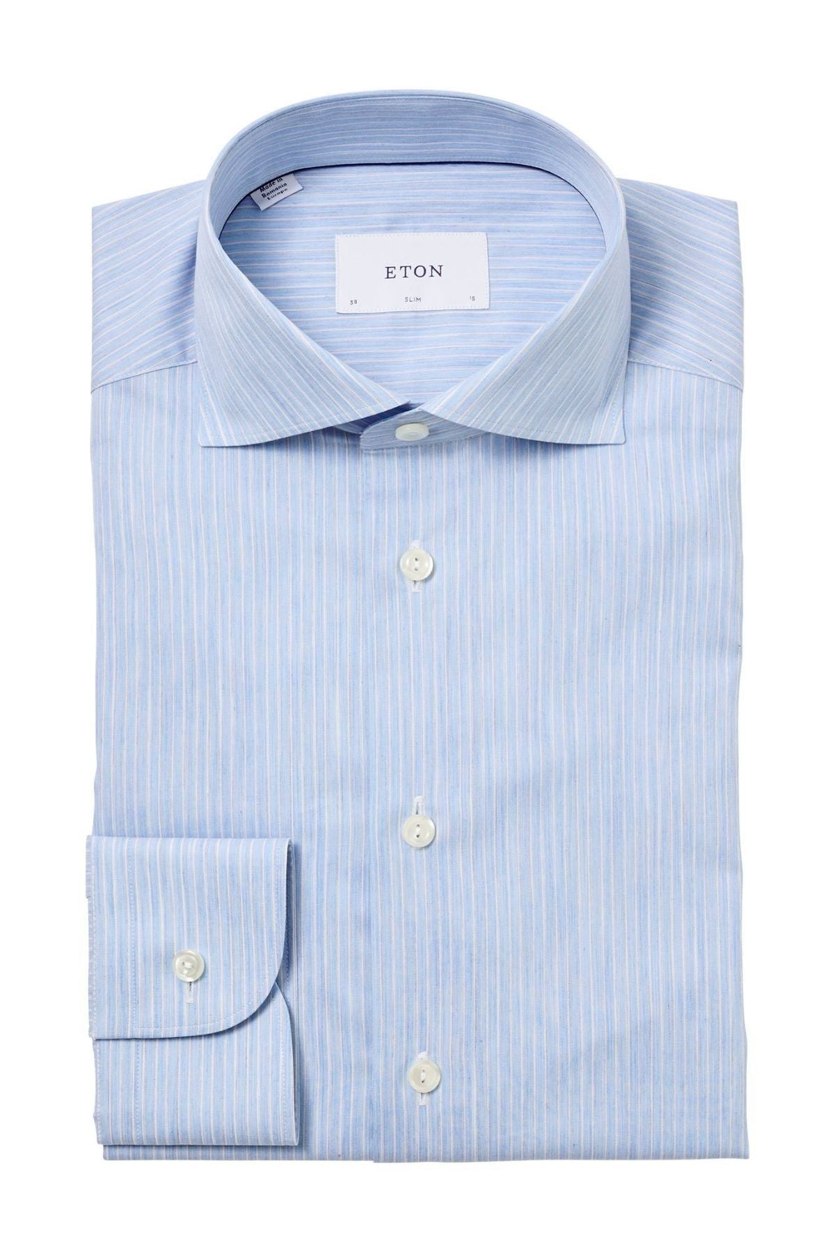 Signature Slim Fit Twill Shirt-Eton-Boyds Philadelphia