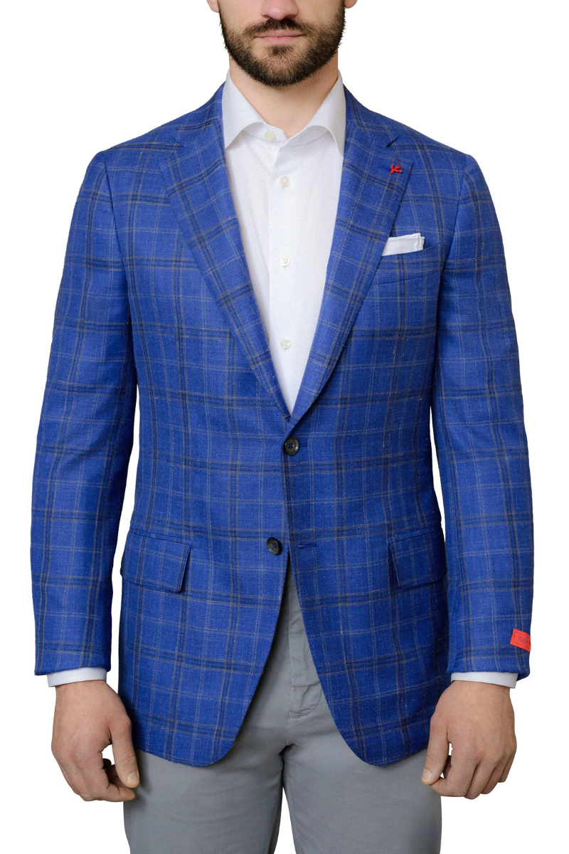 Plaid Sport Jacket-ISAIA-Boyds Philadelphia
