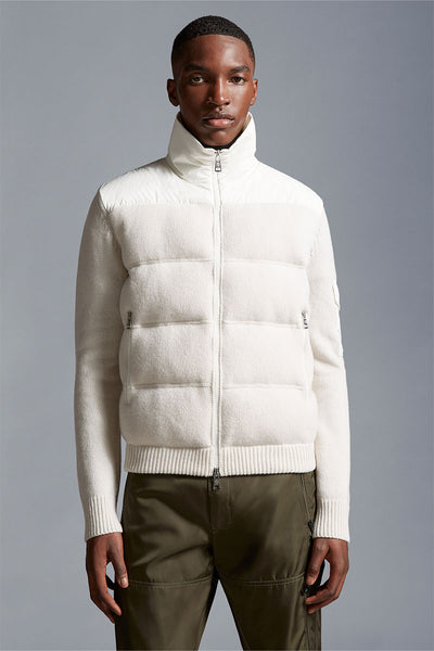 Padded Wool Cardigan-Moncler-Boyds Philadelphia