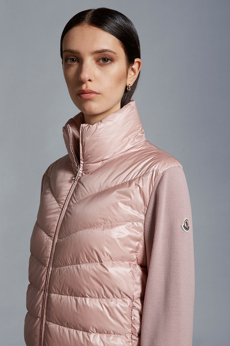Padded Wool Cardigan-Moncler-Boyds Philadelphia