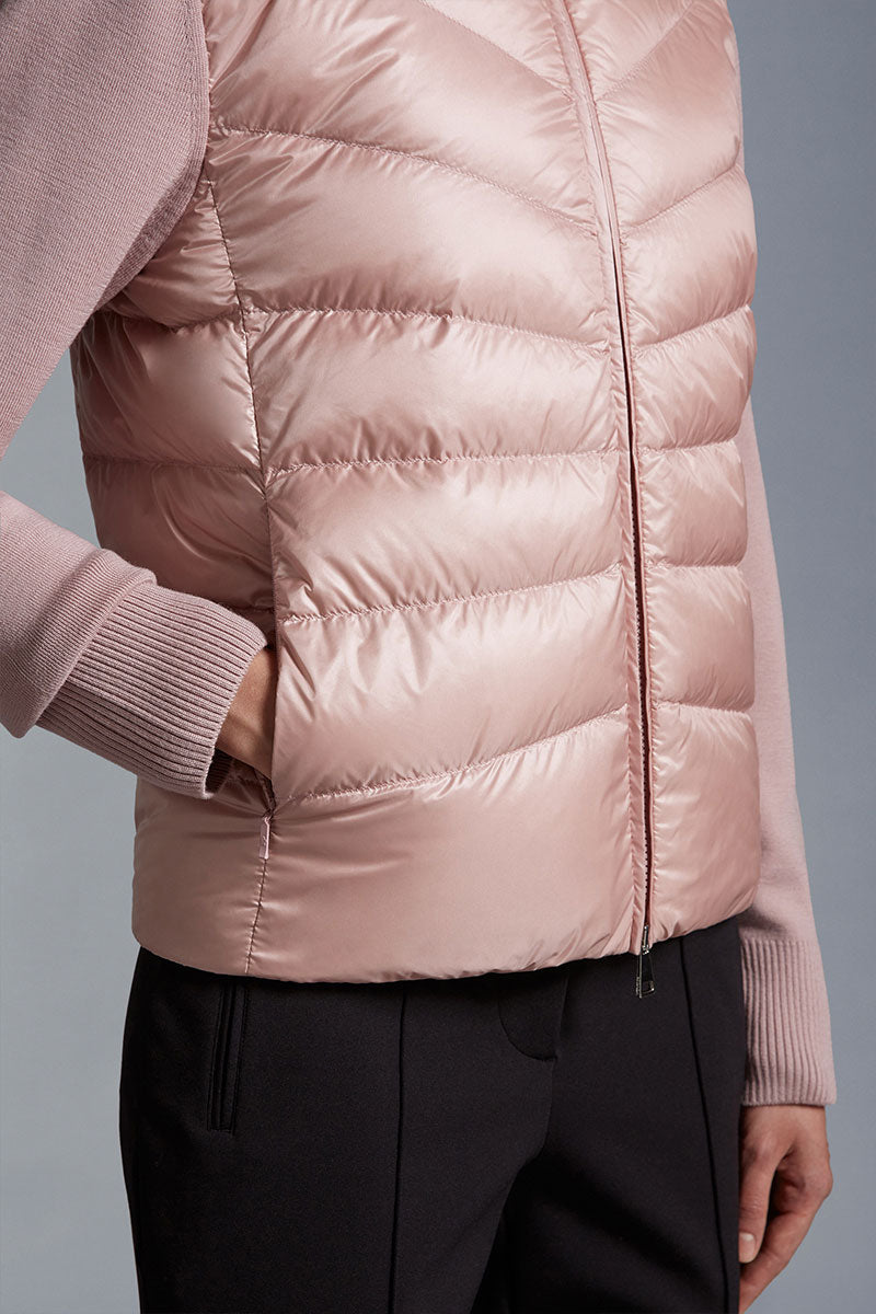 Padded Wool Cardigan-Moncler-Boyds Philadelphia